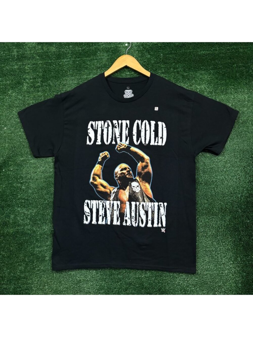WWE Stone Cold Steve Austin Double Sided T-Shirt Size Large